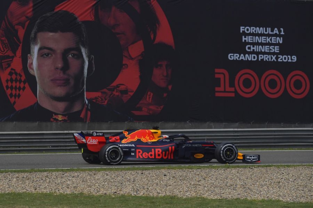 Verstappen says Red Bull not nice to drive in China practice