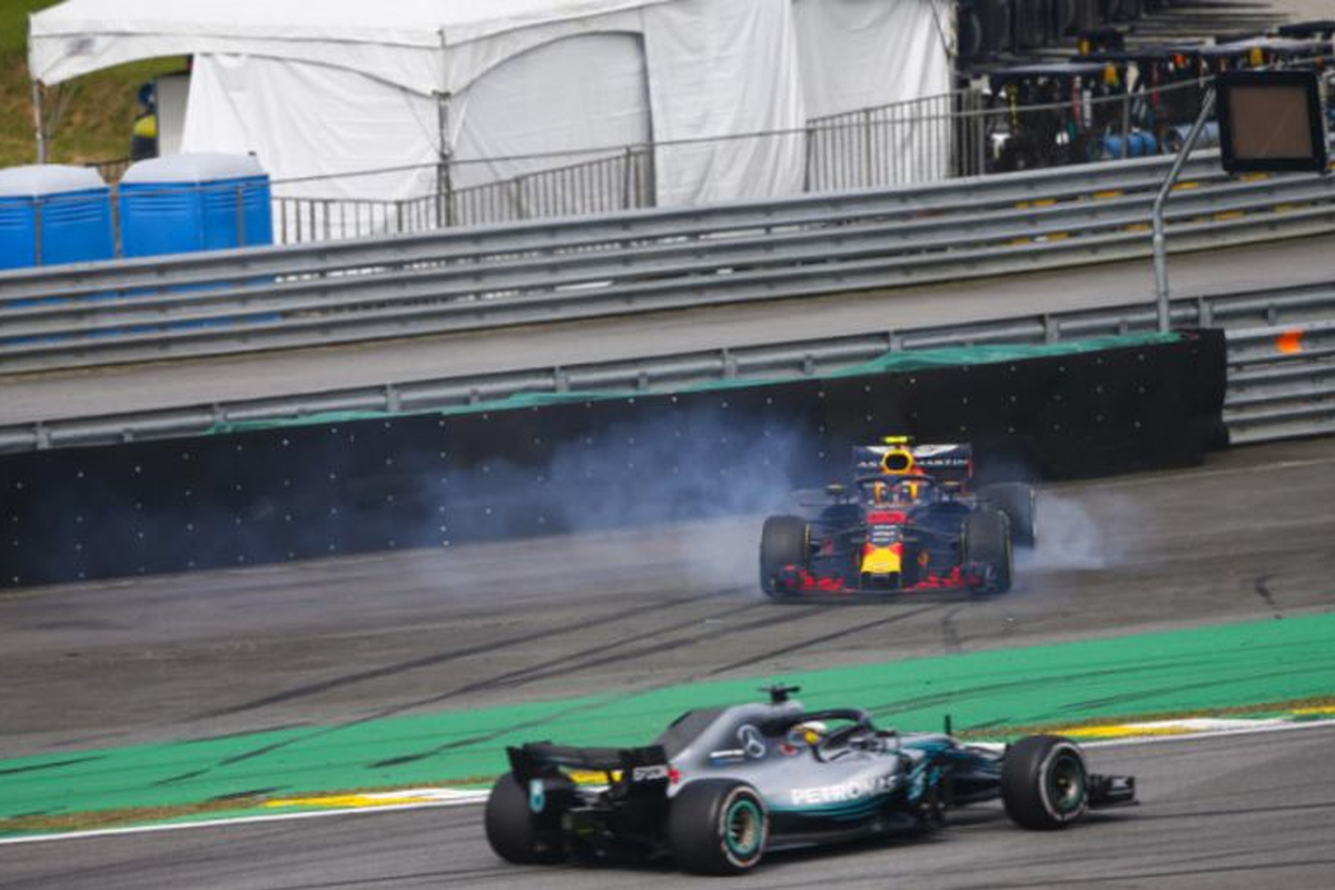 Verstappen loses Brazil win to Hamilton after Ocon crash