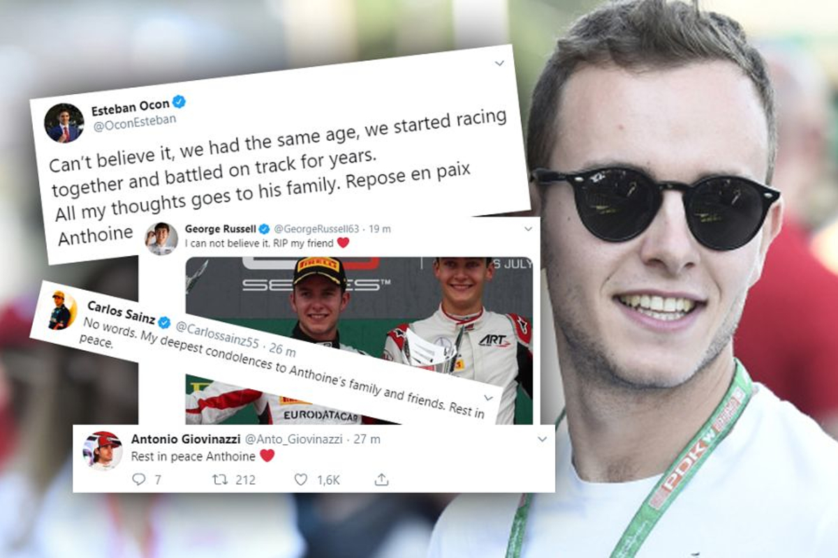 Formule 1-coureurs reageren massaal op overlijden Hubert (22)