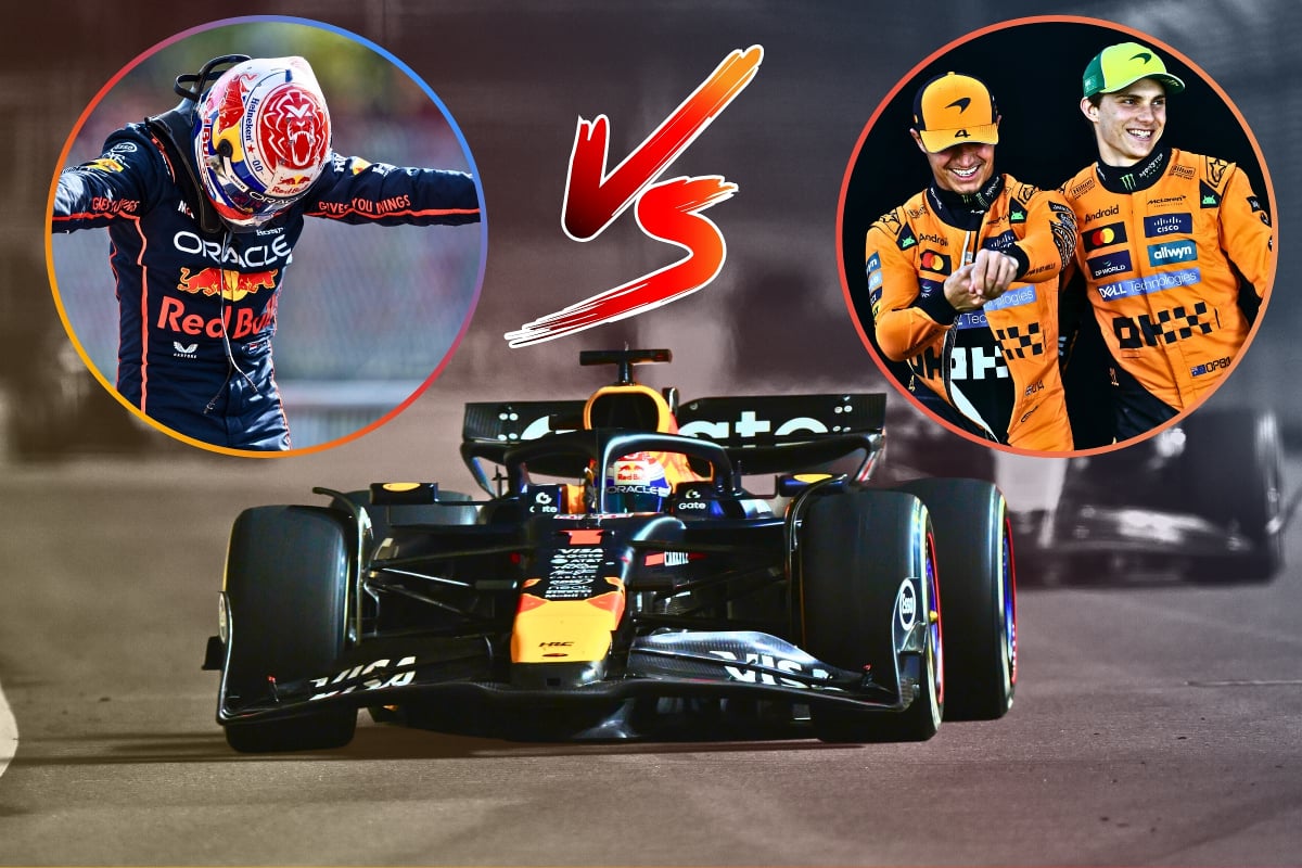 Verstappen up against McLaren in 2025