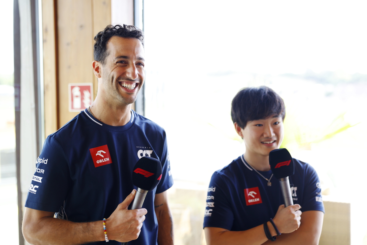 Tsunoda explains why Ricciardo is frontrunner to replace Perez