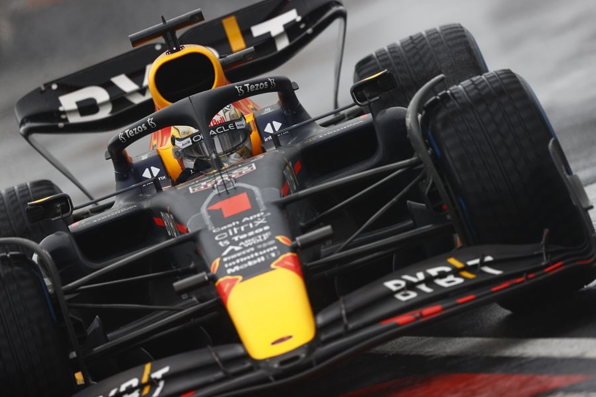 Max Verstappen takes supreme pole as Fernando Alonso stars in wet weather drama