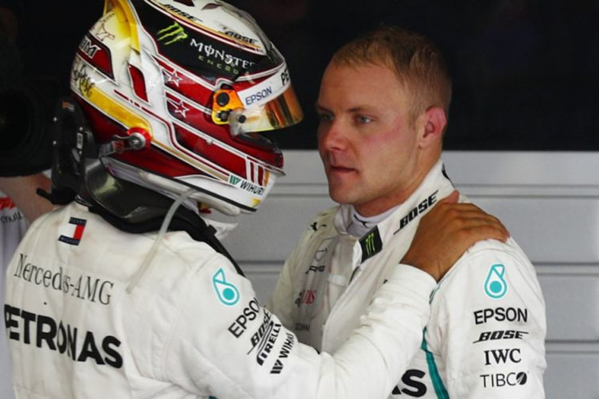 VIDEO: Bottas shows what he thinks of Mercedes team orders