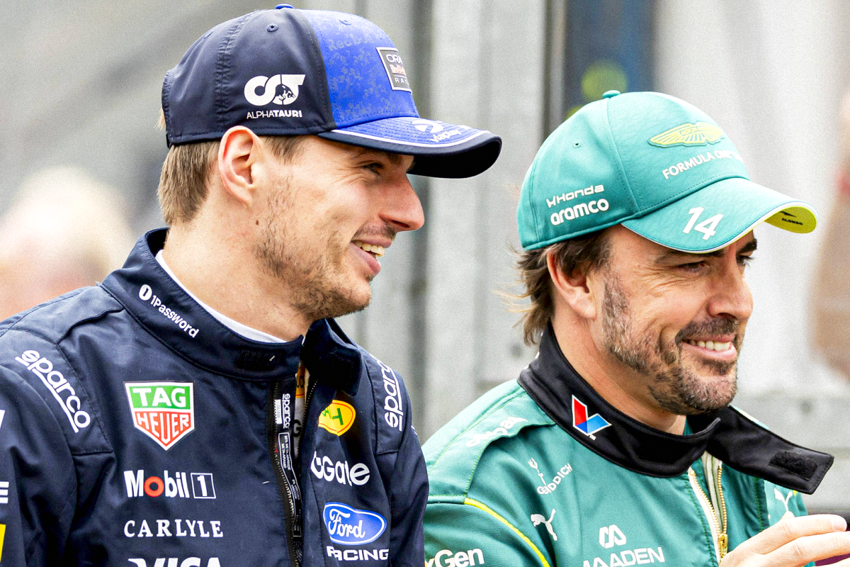 Verstappen, Alonso, socials