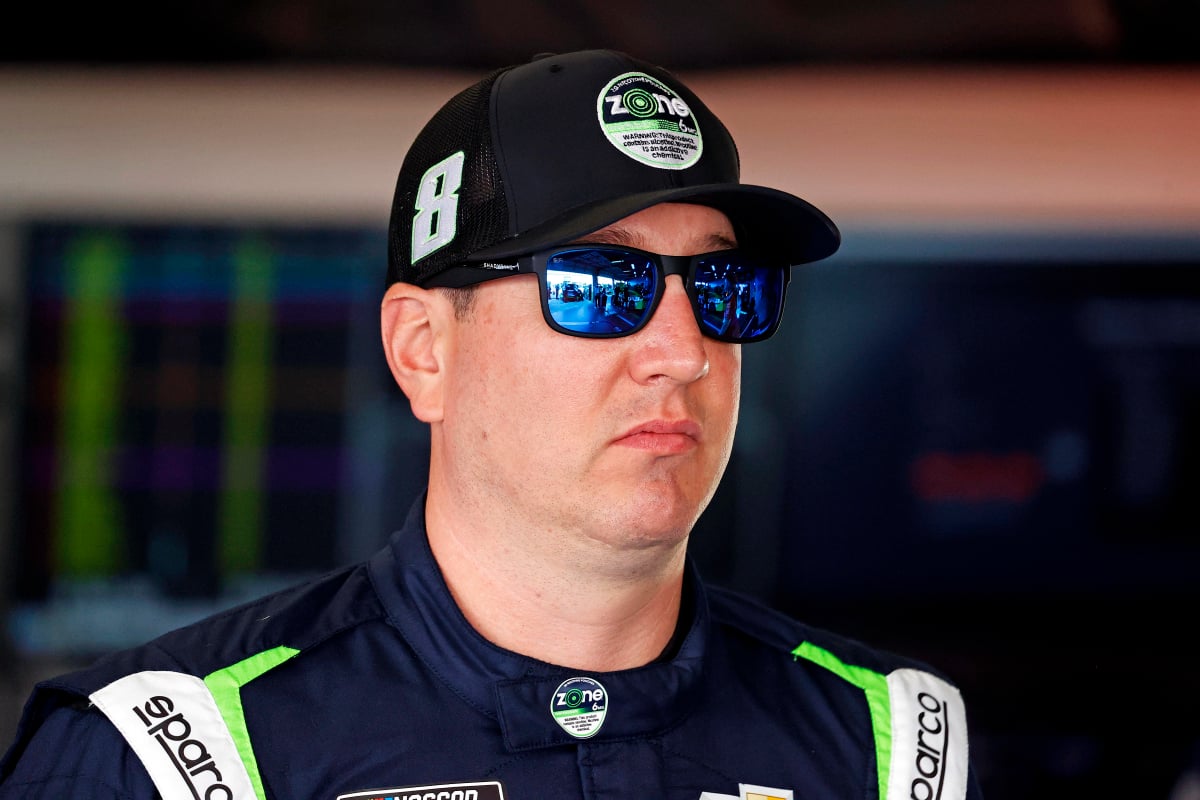 A generic image of NASCAR driver Kyle Busch