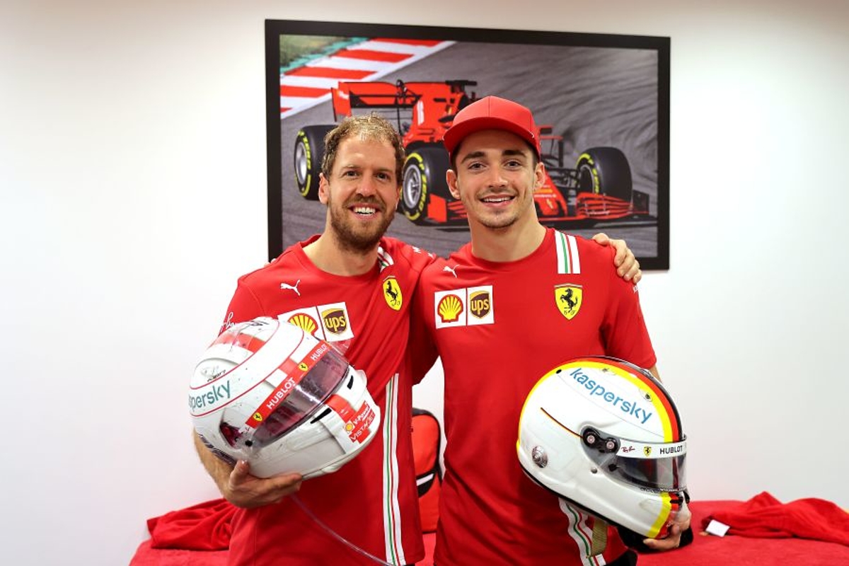 Vettel habla de Leclerc: 'Charles tiene algo especial'
