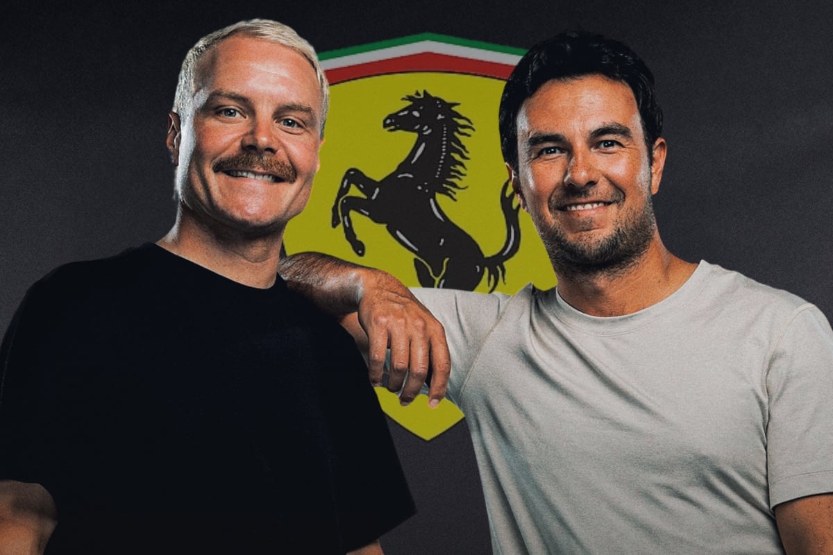 Bottas and Pérez with Cadillac-Ferrari