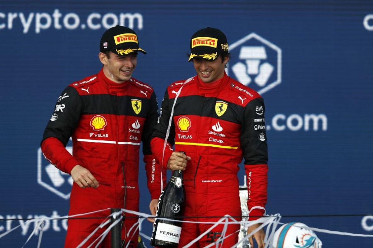 Carlos Sainz: Leclerc merecía terminar segundo