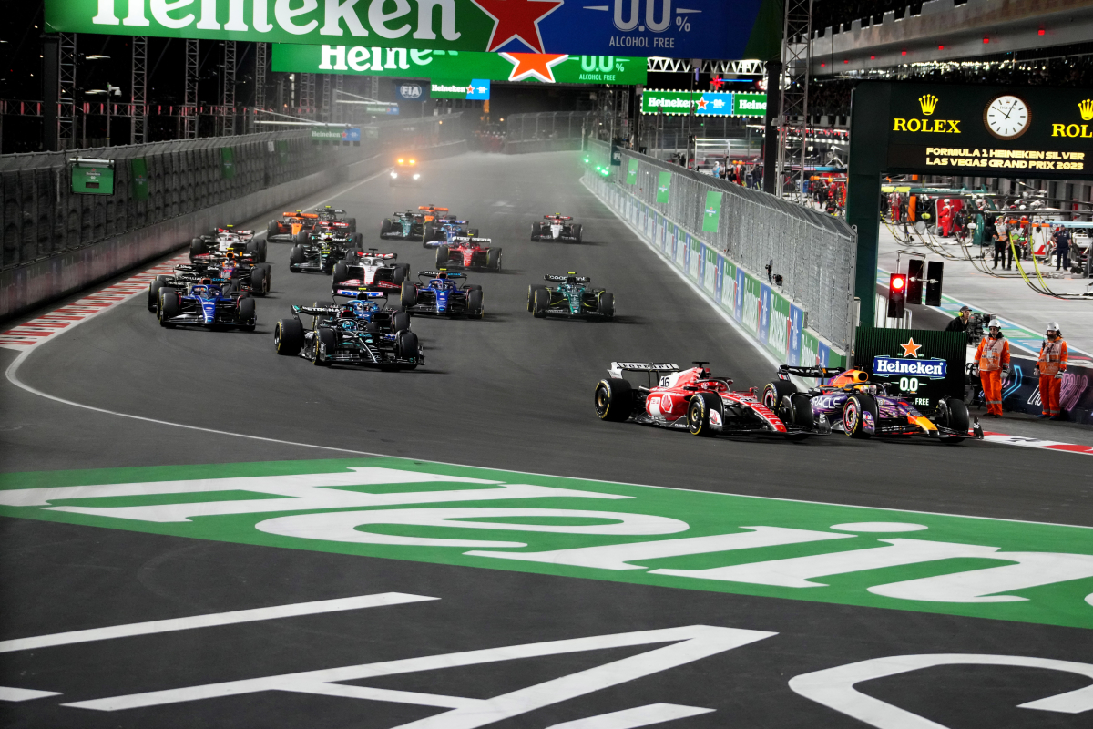Verstappen en Leclerc grappen na moment Las Vegas: "Gewoon een inchident"
