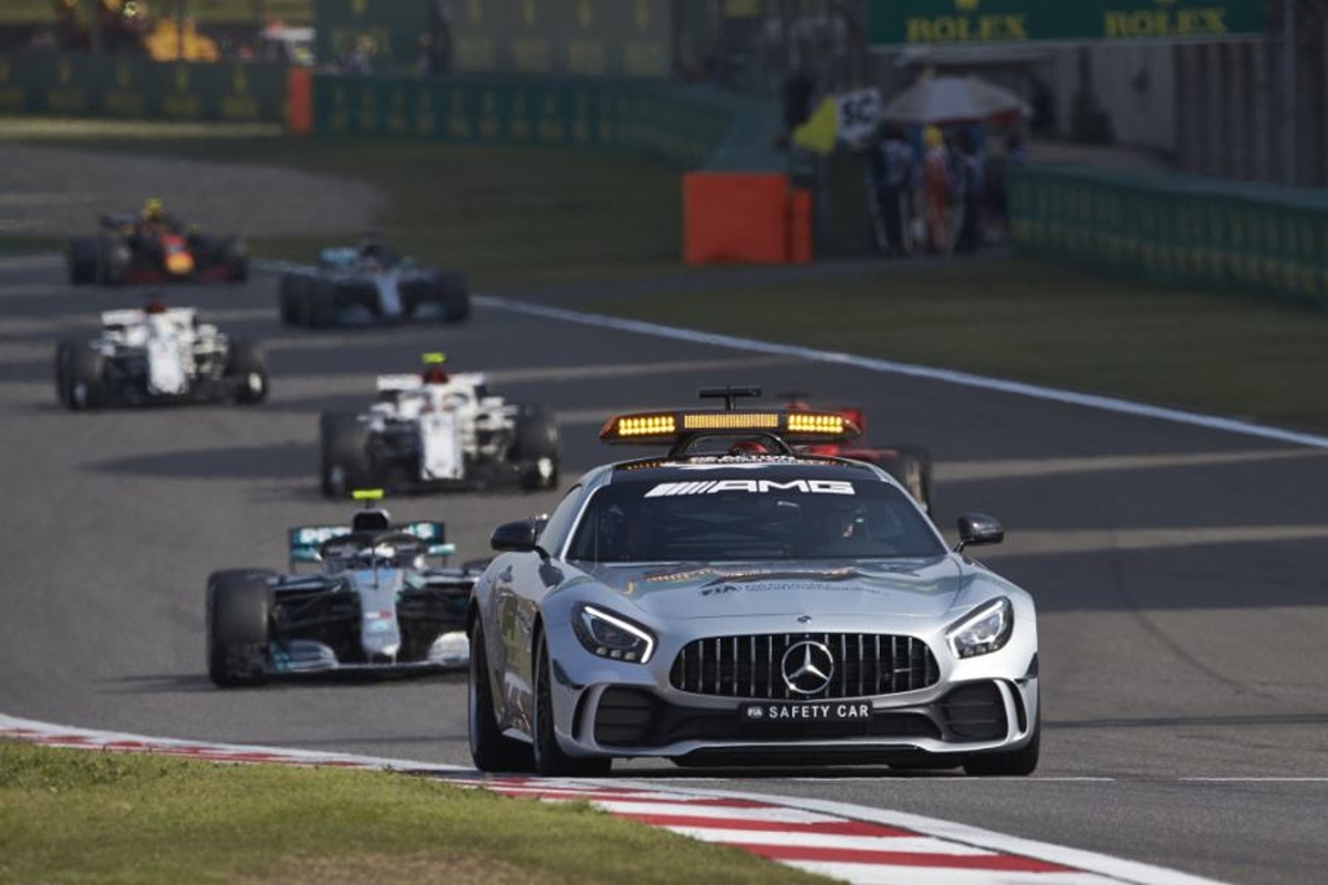 VIDEO: The first EVER use of the F1 safety car!