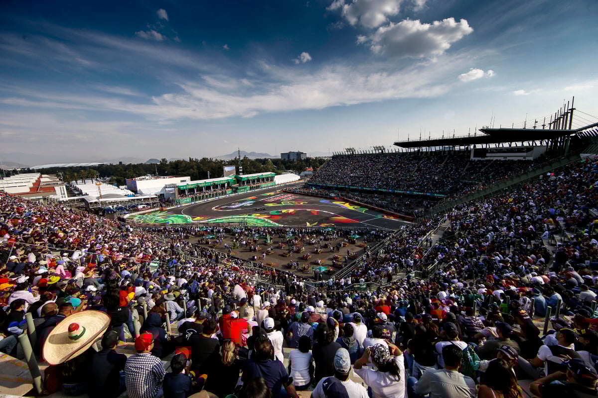 Stadium section at Autodromo Hermanos Rodriguez