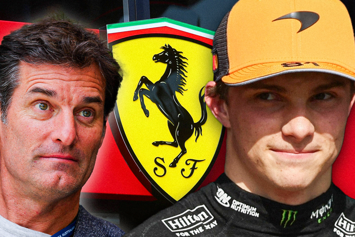Webber, Piastri, Ferrari, socials