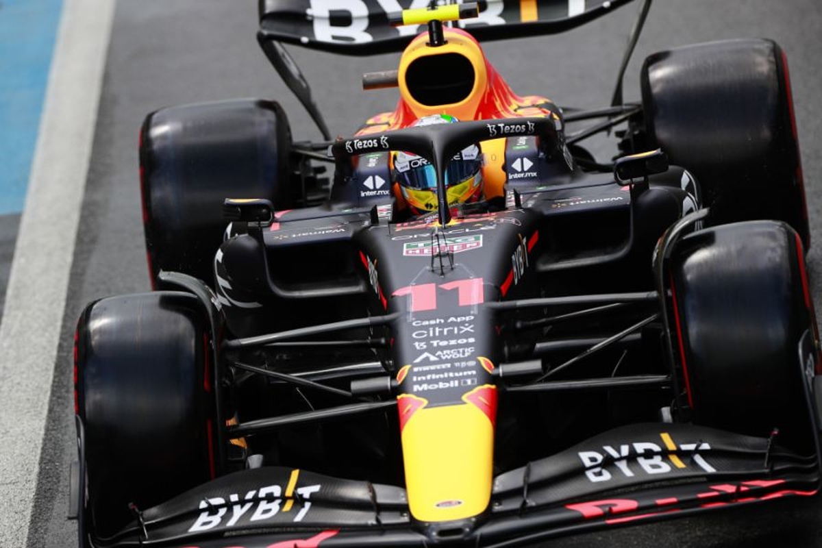 Checo Pérez revela problemas con su RB18 en Silverstone