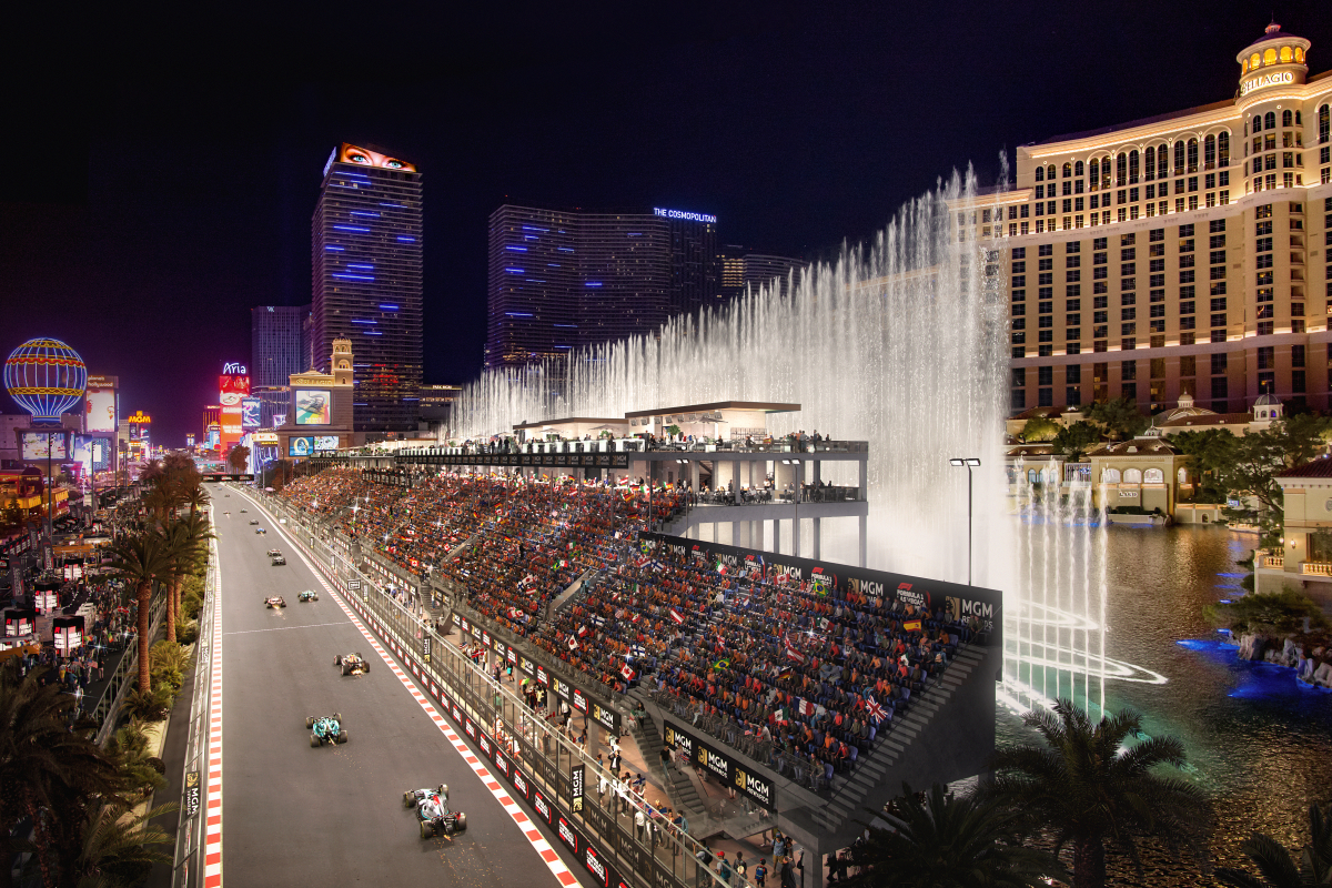 Star-studded opening ceremony lights up Las Vegas Grand Prix