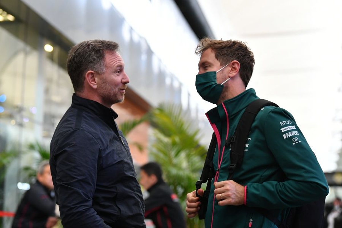 Horner over Vettel: "Eerste sponsordeal was een helm in de kleuren van Red Bull"