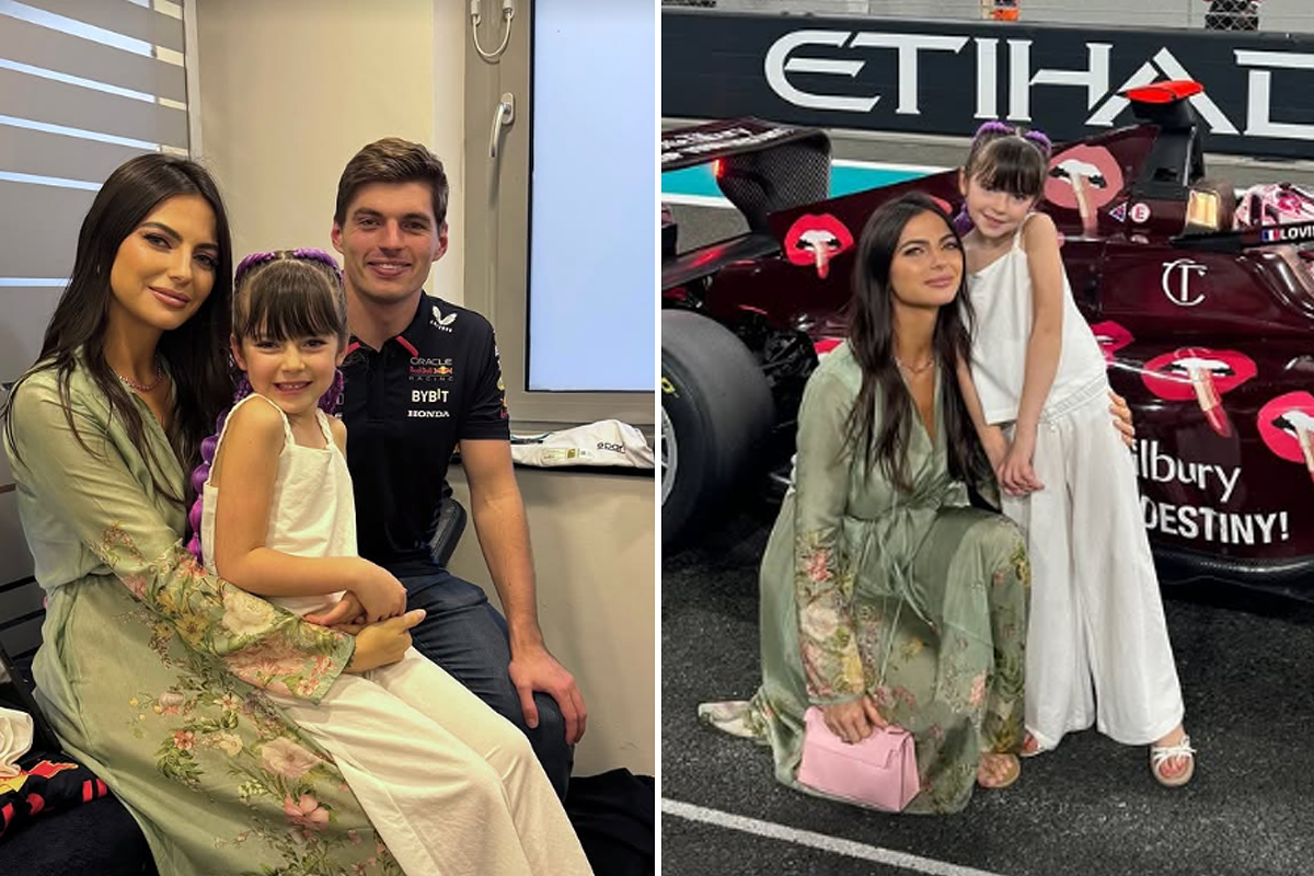 Kelly Piquet deelt mooie kiekjes met Verstappen en Penelope in Abu Dhabi