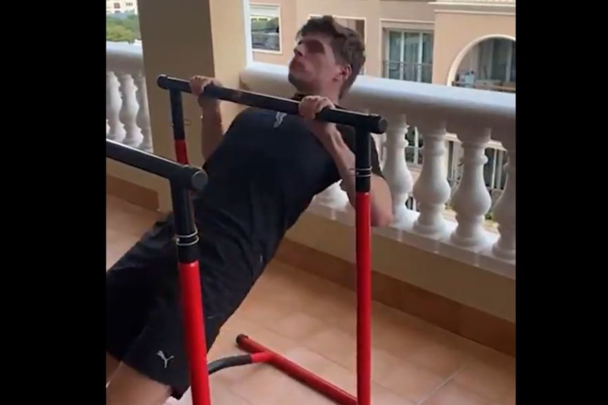 Verstappen is getting ready for the upcoming F1 season