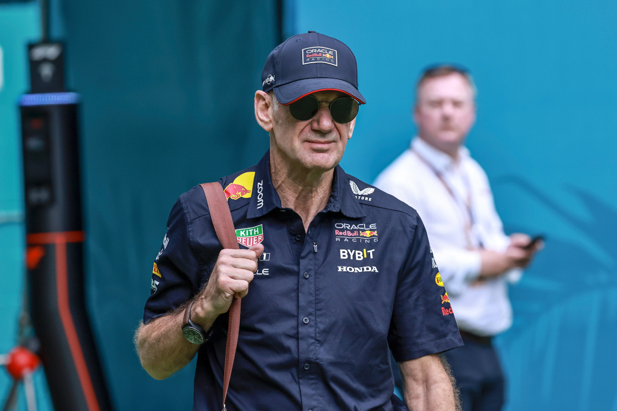 Casual Newey shirt suggests clue over future amid Red Bull exit
