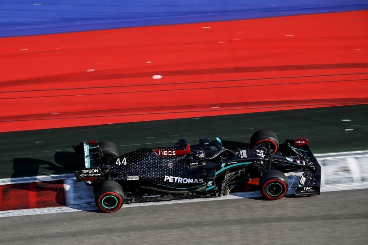 Hamilton takes control from Bottas in final Russian GP practice