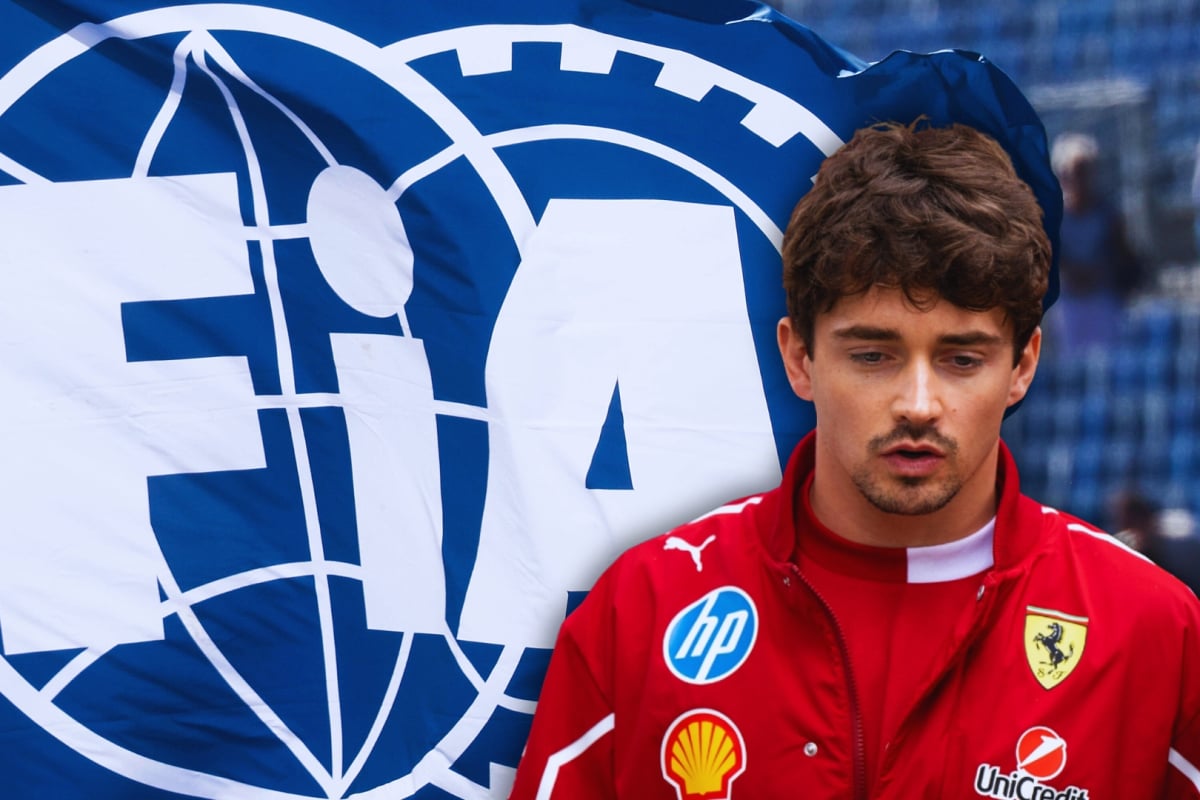 charles leclerc, ferrari, fia