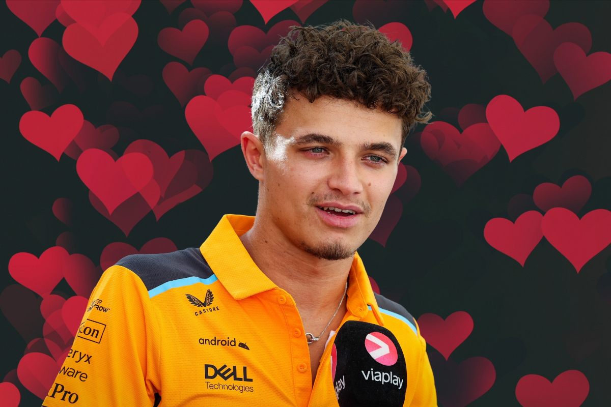 McLaren reveal Norris 'Valentine' but fans left confused