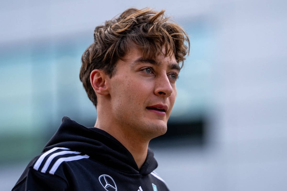George Russell, Mercedes, British GP, Britain, 2025