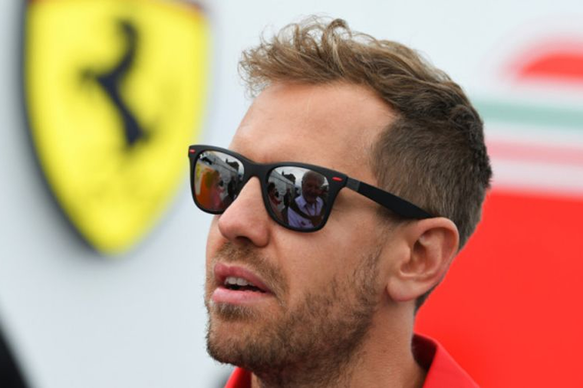 Vettel injured before SIlverstone qualifying