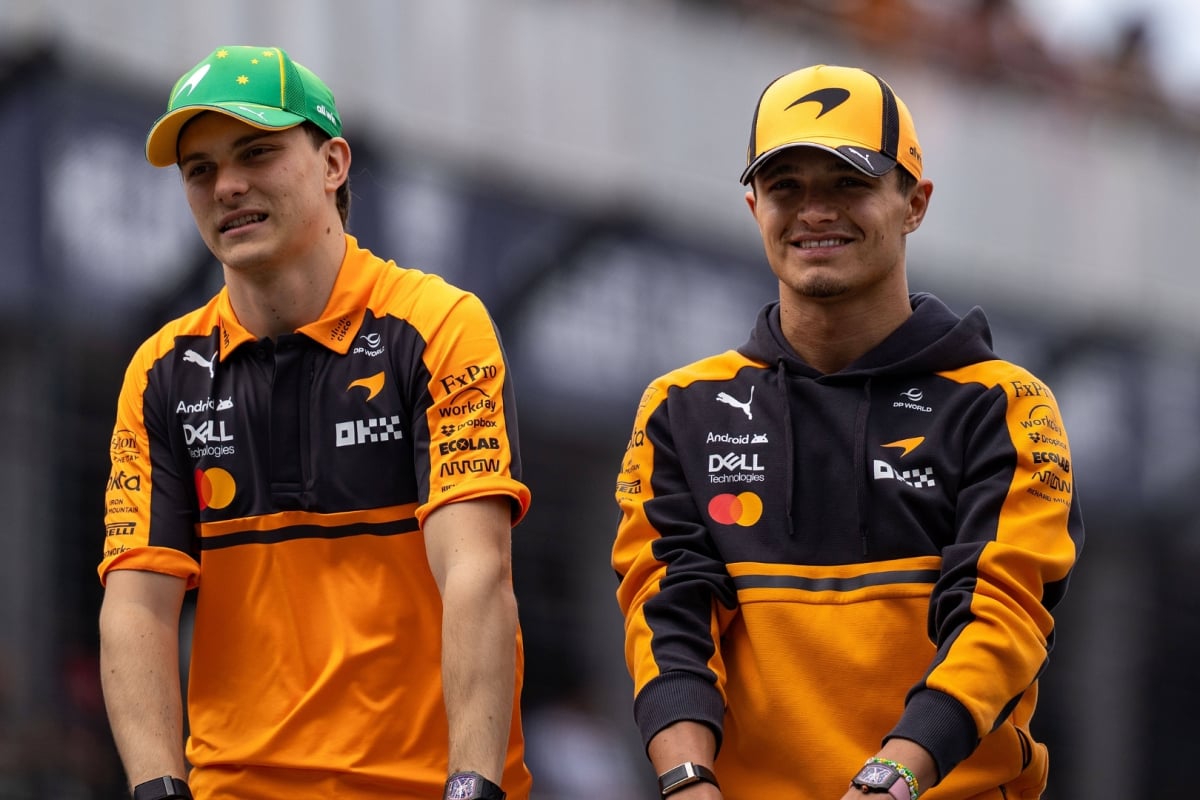 Oscar Piastri, Lando Norris, McLaren, China, 2026
