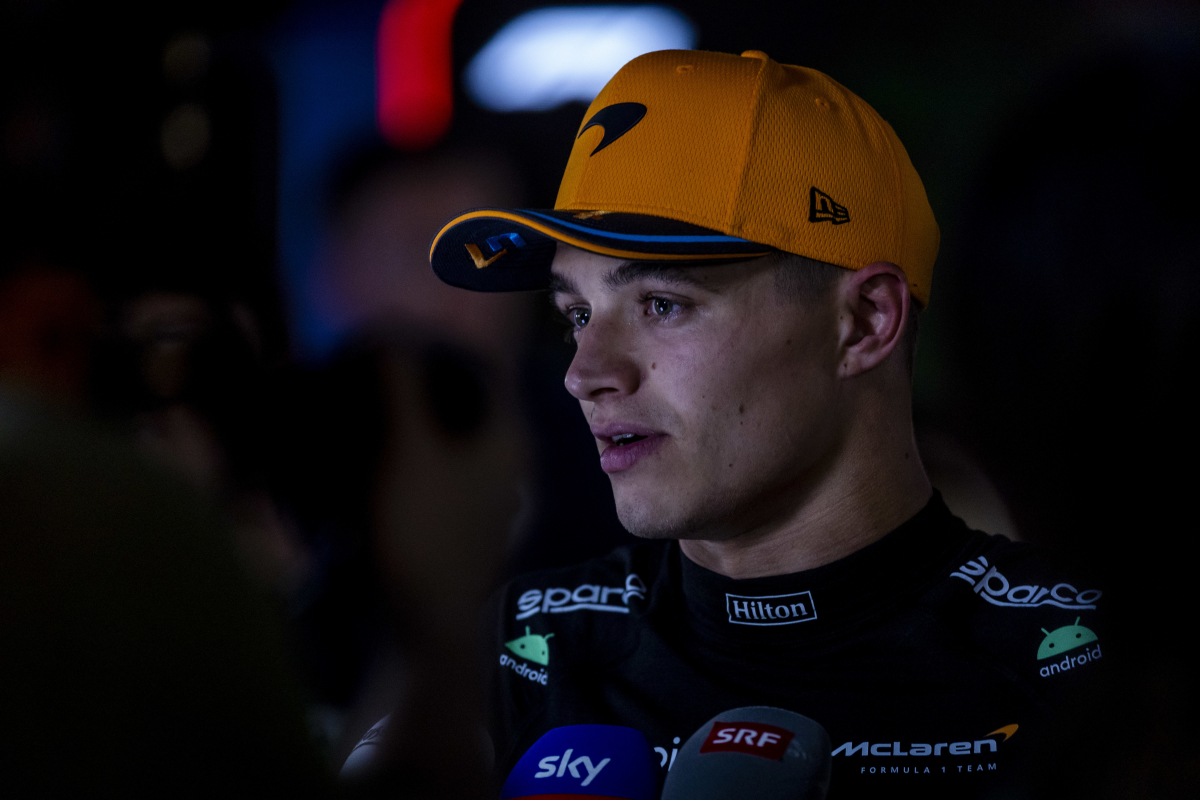 Lando Norris: Los pilotos no chocan por estúpidos; los neumáticos provocaron el caos