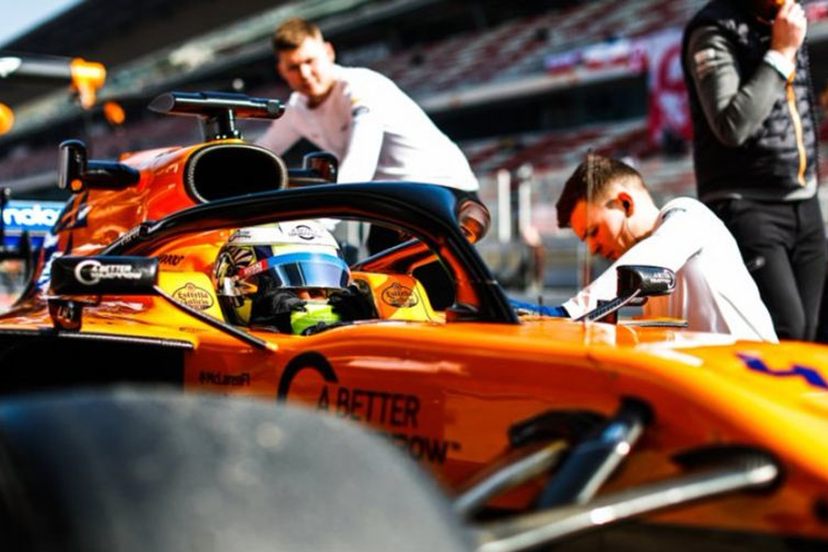 McLaren staff injured in Barcelona garage fire