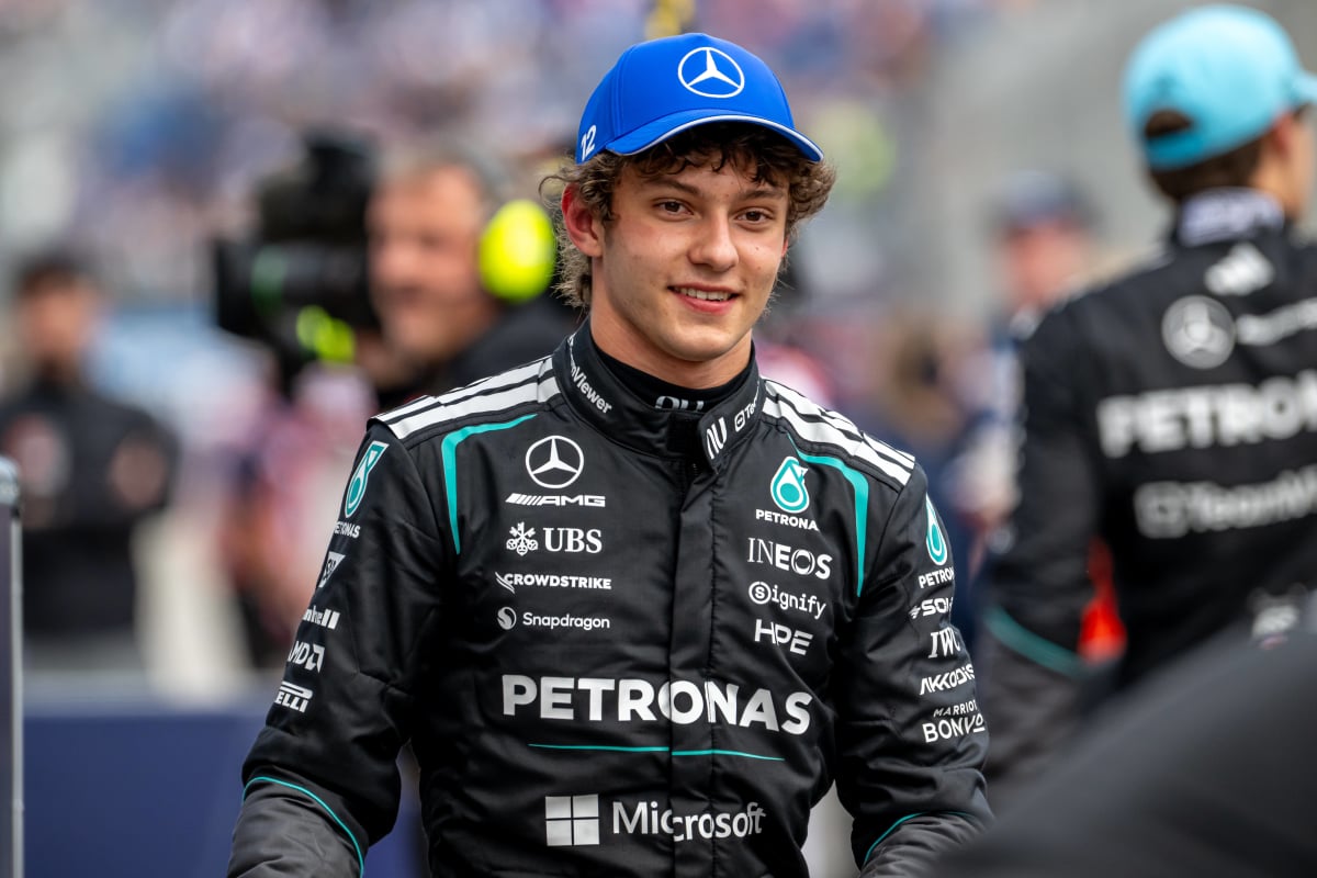 Kimi Antonelli in Melbourne