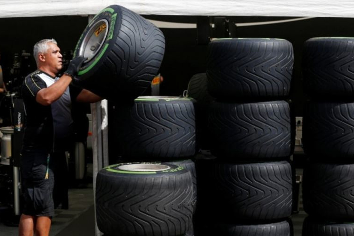 Los neumáticos para el GP de Estados Unidos