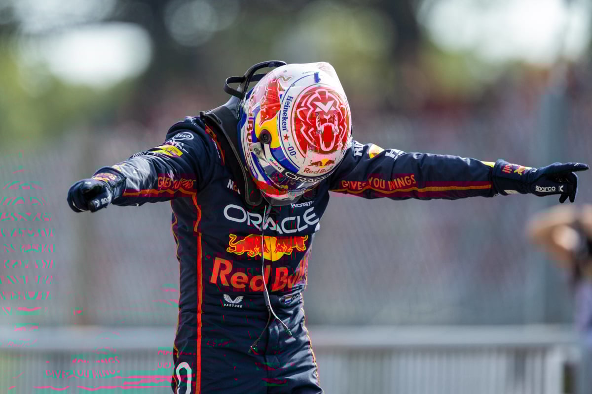 Max Verstappen at Monza