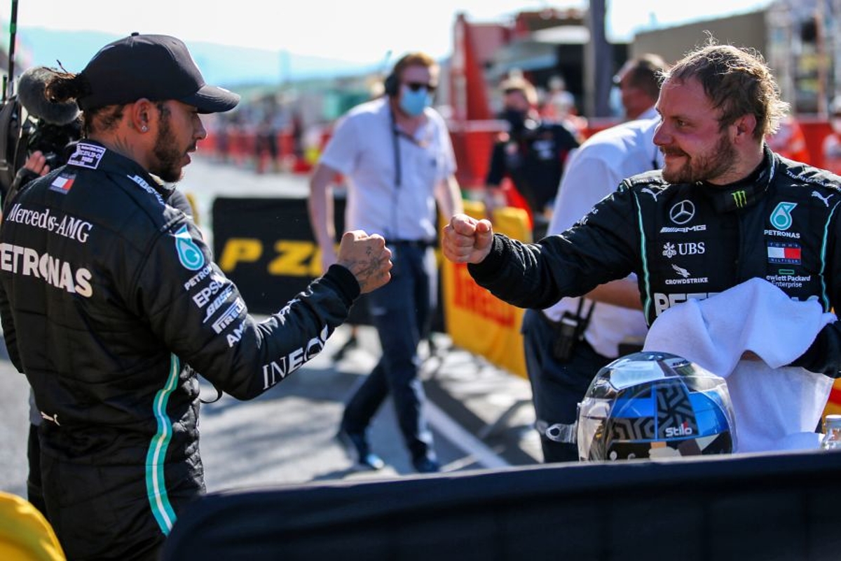 Hamilton confident of "bright future" for departing Mercedes team-mate Bottas