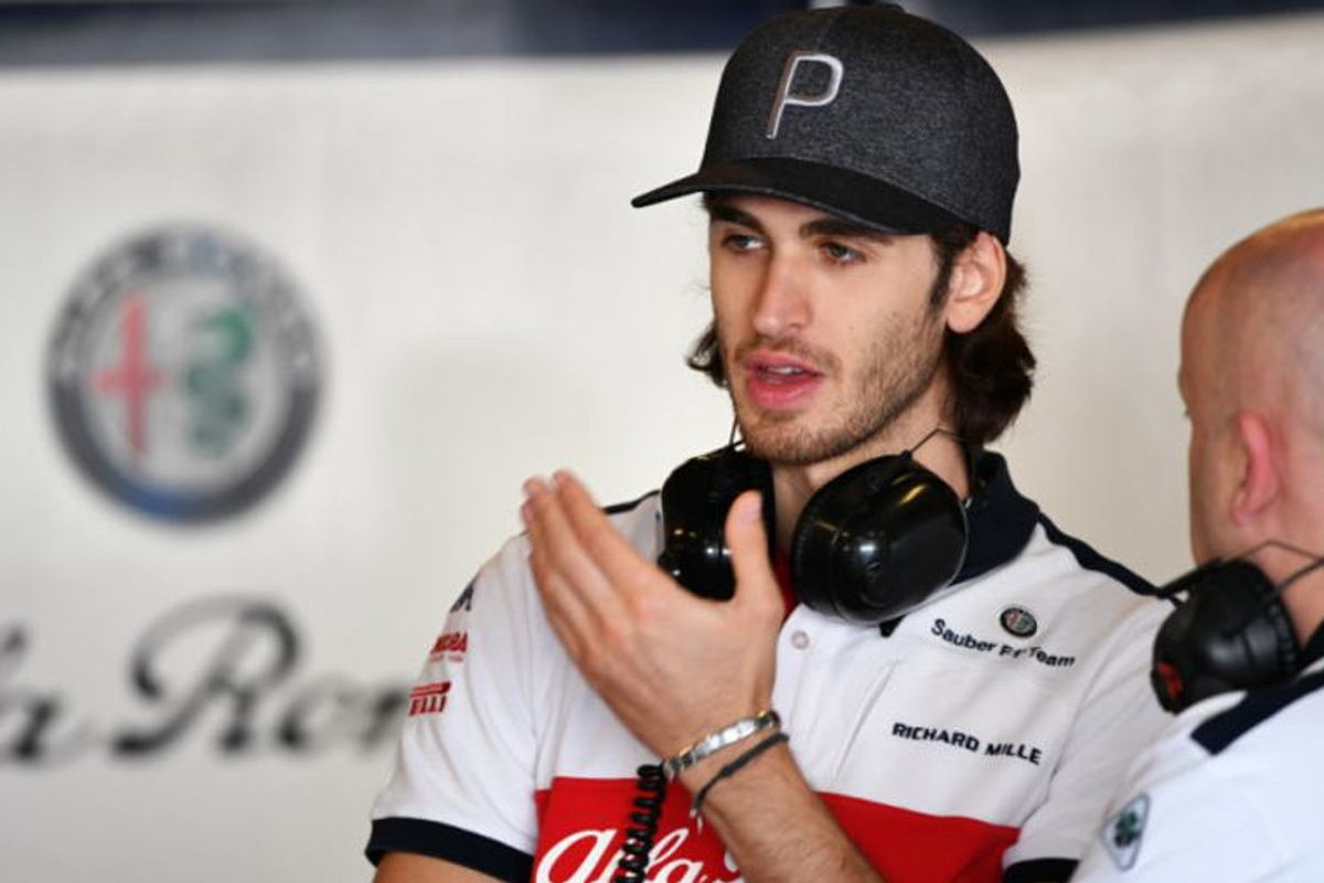Antonio Giovinazzi: 'Het wordt niet makkelijk met Kimi'