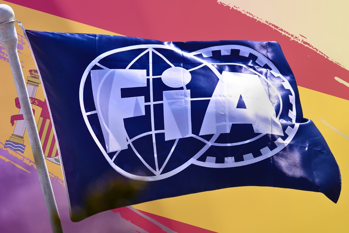 FIA flag in Spain