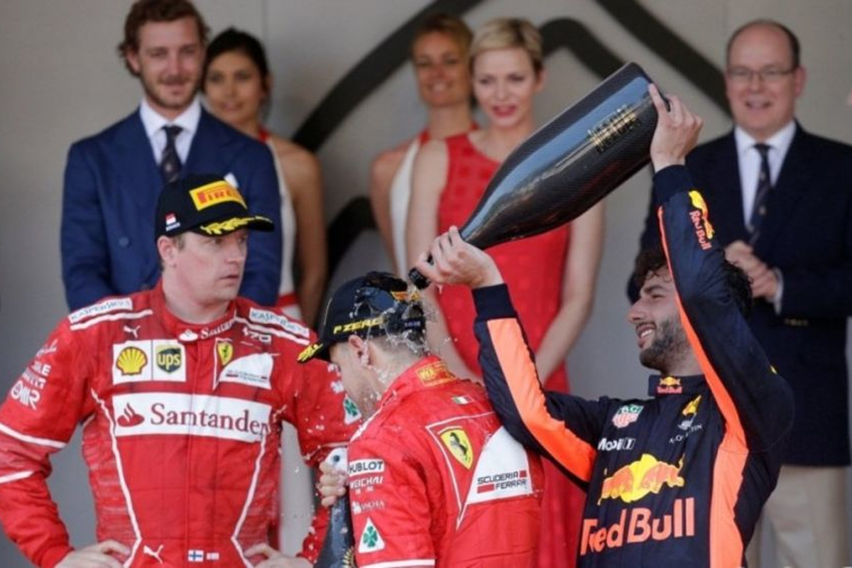 Räikkönen over Vettel: 'Hij is niet de nummer één'
