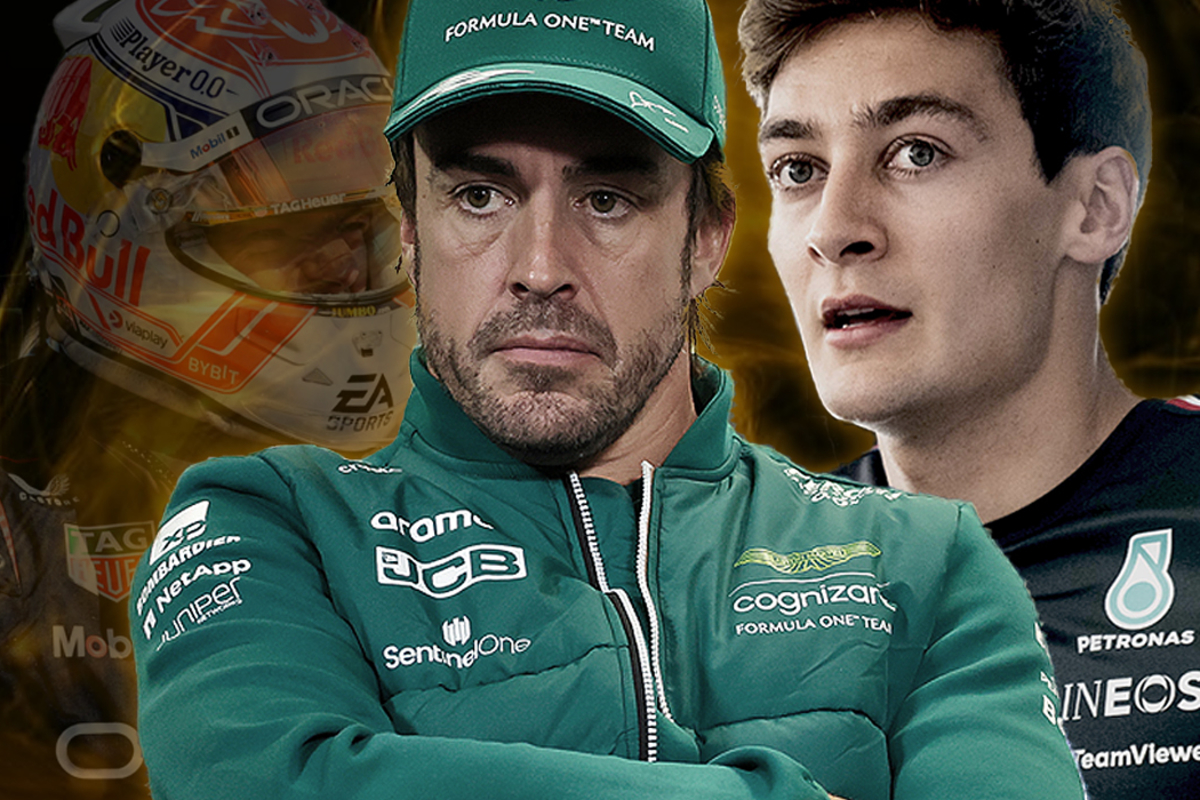 Fernando Alonso y George Russell: Estamos celosos de Max Verstappen