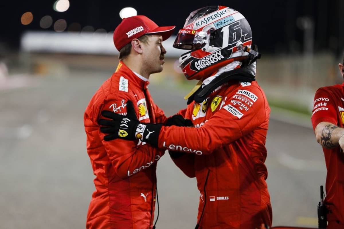 Vettel: Leclerc deserved Bahrain pole