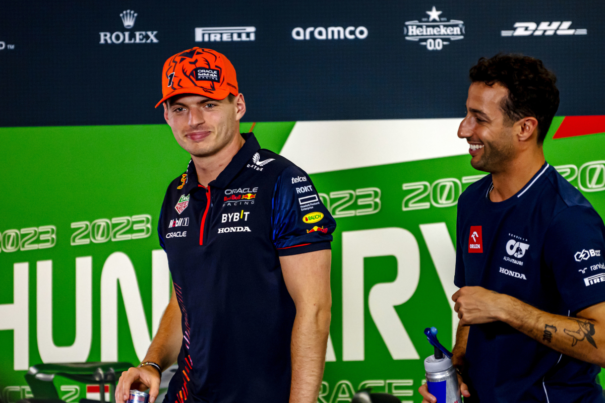 Ricciardo sobre Verstappen: "Le gusta Las Vegas más de lo que quiere admitir"