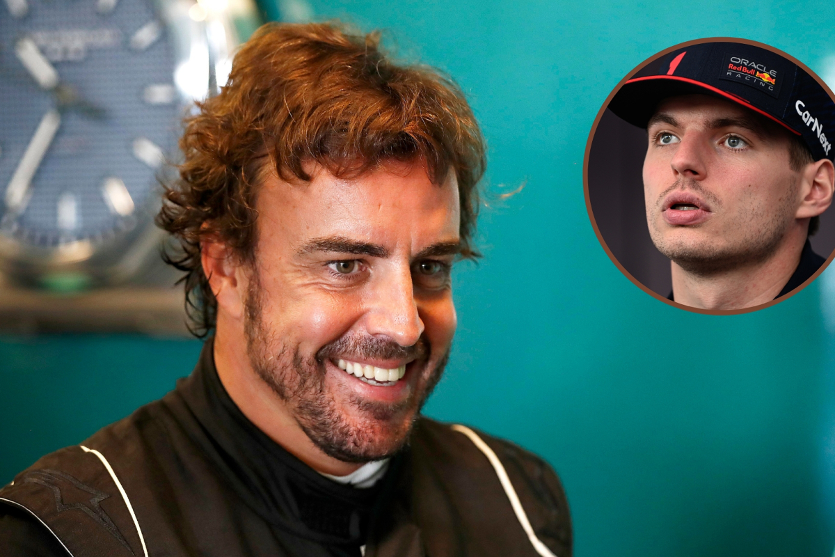 Alonso terug te vinden op overwinningsfoto Verstappen en Red Bull in Monaco