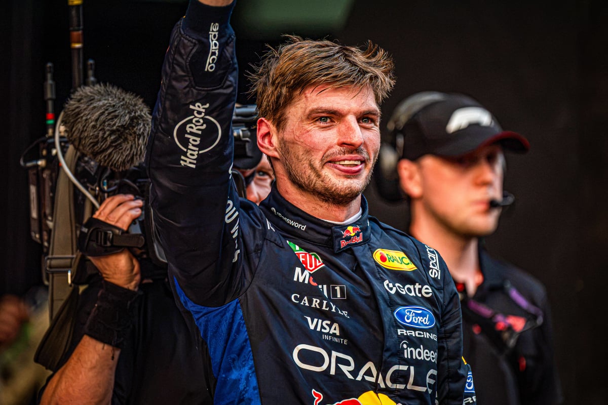 Max Verstappen after his win at Sepang