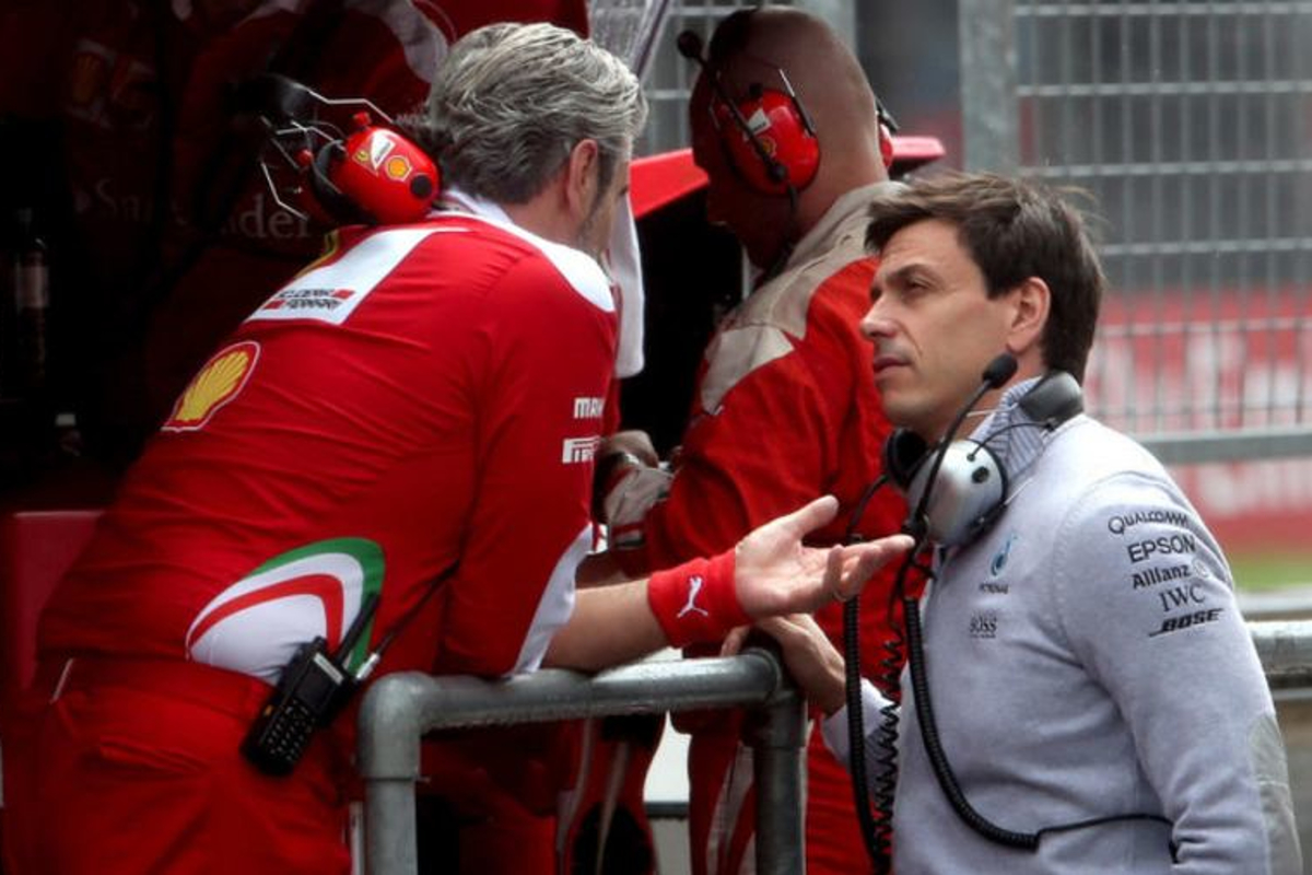 Wolff lifts lid on Ferrari-Mercedes relations