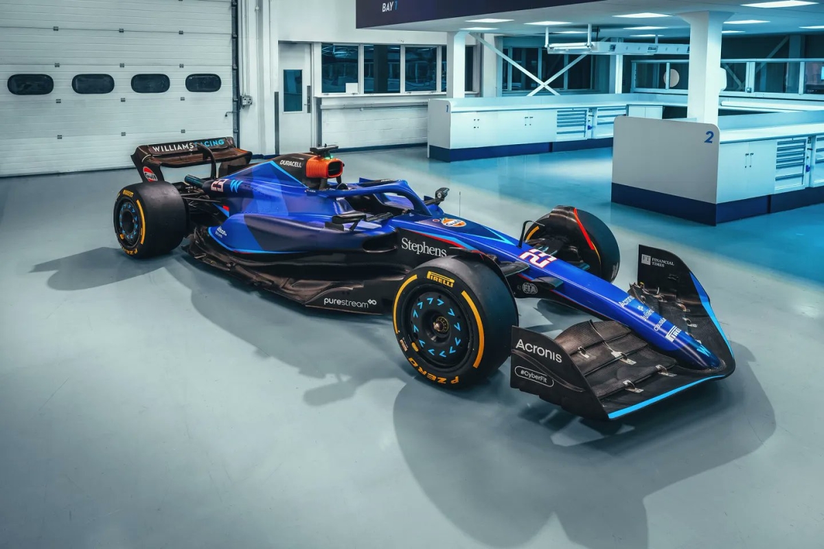 Williams reveal real FW45 for Silverstone shakedown