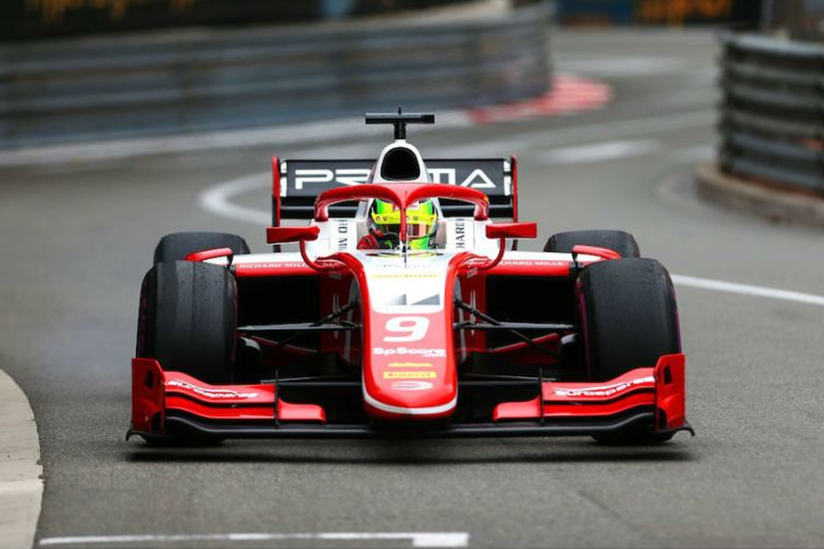 Schumacher crash sends Monaco Formula 2 race into meltdown