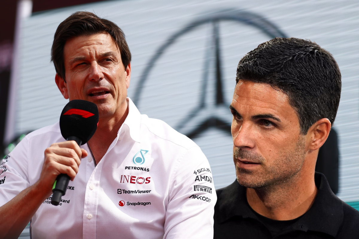 Arsenal manager Arteta hit with brutal Mercedes F1 reference