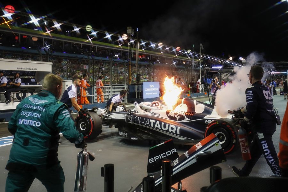 Gasly dramatic fire cause revealed