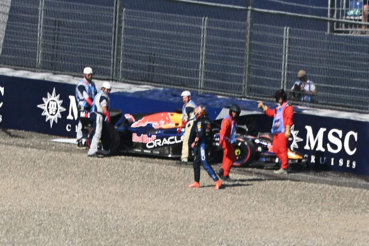Verstappen, crash, Austria 