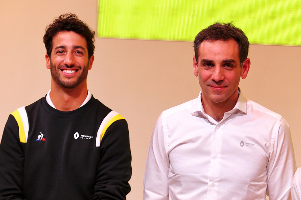 Ricciardo over weddenschap met Abiteboul: "Denk dat hij nu redelijk nerveus is"
