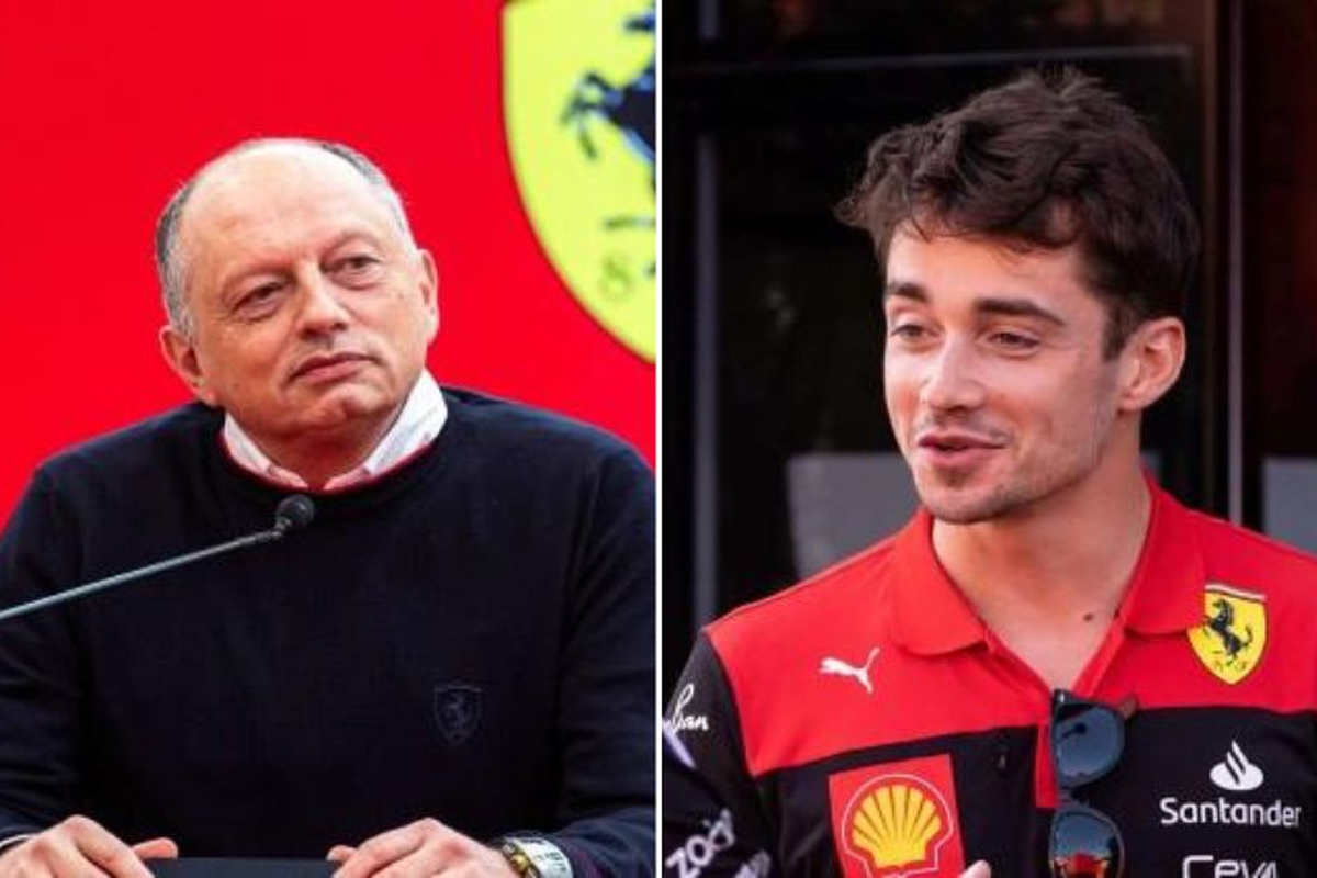 Ferrari: Los reportes de Leclerc a Mercedes son basura